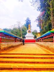 Enchey Monastery entrance in Gangtok, Sikkim