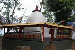 Chorten in Enchey Monastery in Gangtok