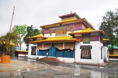 Enchey Monastery in Sikkim, India established in 1909