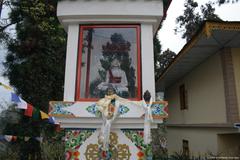 Entrance to Enchey Gompa in Gangtok