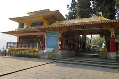 Gate of Enchey Monastery premises in Gangtok district, East Sikkim