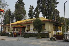 Gate of Enchey Monastery premises in Gangtok district, East Sikkim