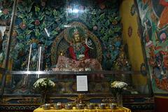 Interiors of the Enchey Monastery in Gangtok, East Sikkim