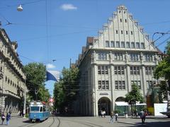 Bahnhofstrasse in Zürich viewed from Paradeplatz