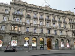 Credit Suisse building at Paradeplatz Zurich