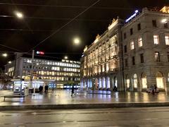 Credit Suisse building at Paradeplatz in Zurich