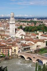 Verona view from Castel San Pietro