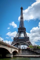 Eiffel Tower from the northwest on May 11, 2014