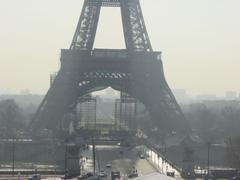 Pont d'Iéna and Eiffel Tower from Palais de Chaillot