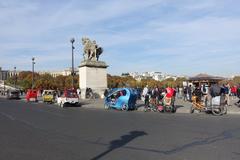 Sculpture on Pont d'Iéna in Paris