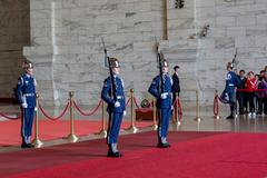 Changing of the guard at Chiang Kai-shek Memorial Hall