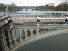 Footbridge over the Thames at Richmond Lock