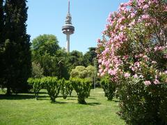 View of Fuente del Berro Park in Madrid