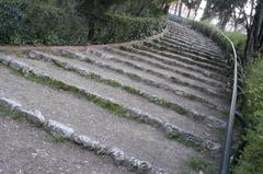 Escalinata en los jardines Quinta del Berro, Madrid