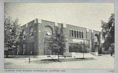 Exterior of the Clinton High School Gymnasium