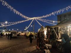 Christmas decoration in Helsinki city center