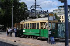 museum tram in Helsinki