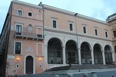 San Pietro in Vincoli church front view in Rome