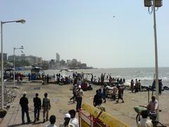 Haji Ali Causeway in Mumbai