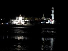 Night view of Haji Ali Dargah