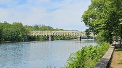 Falls Bridge over the Schuylkill River in Philadelphia