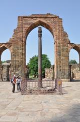 Iron Pillar in Qutb Complex, Delhi