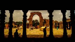 Ashoka Pillar at Qutub Minar in New Delhi