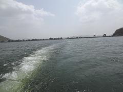 Fateh Sagar Lake in Udaipur, Rajasthan, India