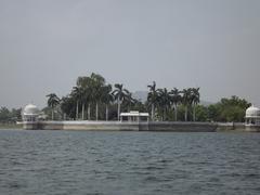 Nehru Garden on Fateh Sagar Lake in Udaipur, Rajasthan