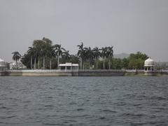 Nehru Garden at Fateh Sagar Lake in Udaipur, Rajasthan