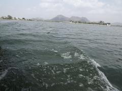 Fateh Sagar Lake in Udaipur, Rajasthan, India