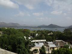 View of Udaipur with Fateh Sagar Lake and Nehru Garden