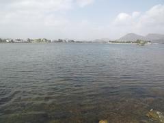 Fateh Sagar Lake in Udaipur, Rajasthan, India