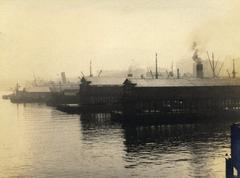 historic wharves at Darling Harbour