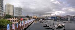 Cockle Bay Wharf waterfront view