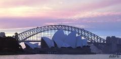 Sydney Opera House and Sydney Harbour Bridge