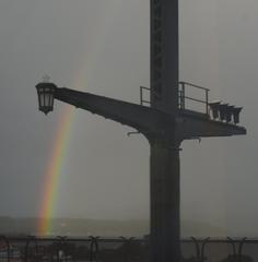 Rainbow from Sydney Harbour Bridge