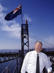 Ray Wedgwood on the Sydney Harbour Bridge