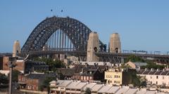 Sydney, Australia cityscape with iconic Sydney Harbour Bridge