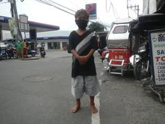 Street view of Poblacion, Baliuag, Bulacan during the 2020 coronavirus pandemic