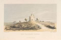 The Flagstaff Tower during the Indian Mutiny, 1857 by J.R. Turnbull