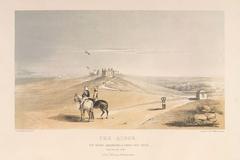 The Ridge, The Mosque, Observatory & Hindoo Rao's House in 1857