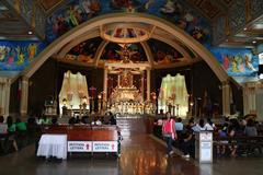 Interior of Divine Mercy Church in Marilao, Bulacan