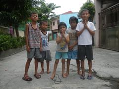 School children in Saog, Marilao, Bulacan, Philippines