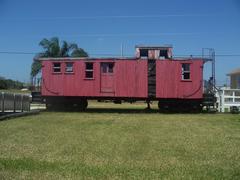 Florida Pioneer Museum railroad car in Florida City, Florida