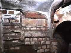 Catacombs of San Sebastiano in Rome, Italy