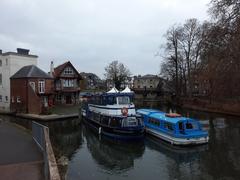 Folly Bridge in Oxford from the east with Head of the River pub