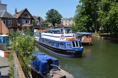 Boats near Folly Bridge