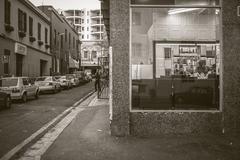 Exterior of an African Barbershop in Cape Town