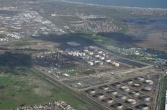 Aerial view of Killarney Gardens, South Africa